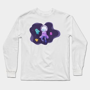 Space Girl Long Sleeve T-Shirt